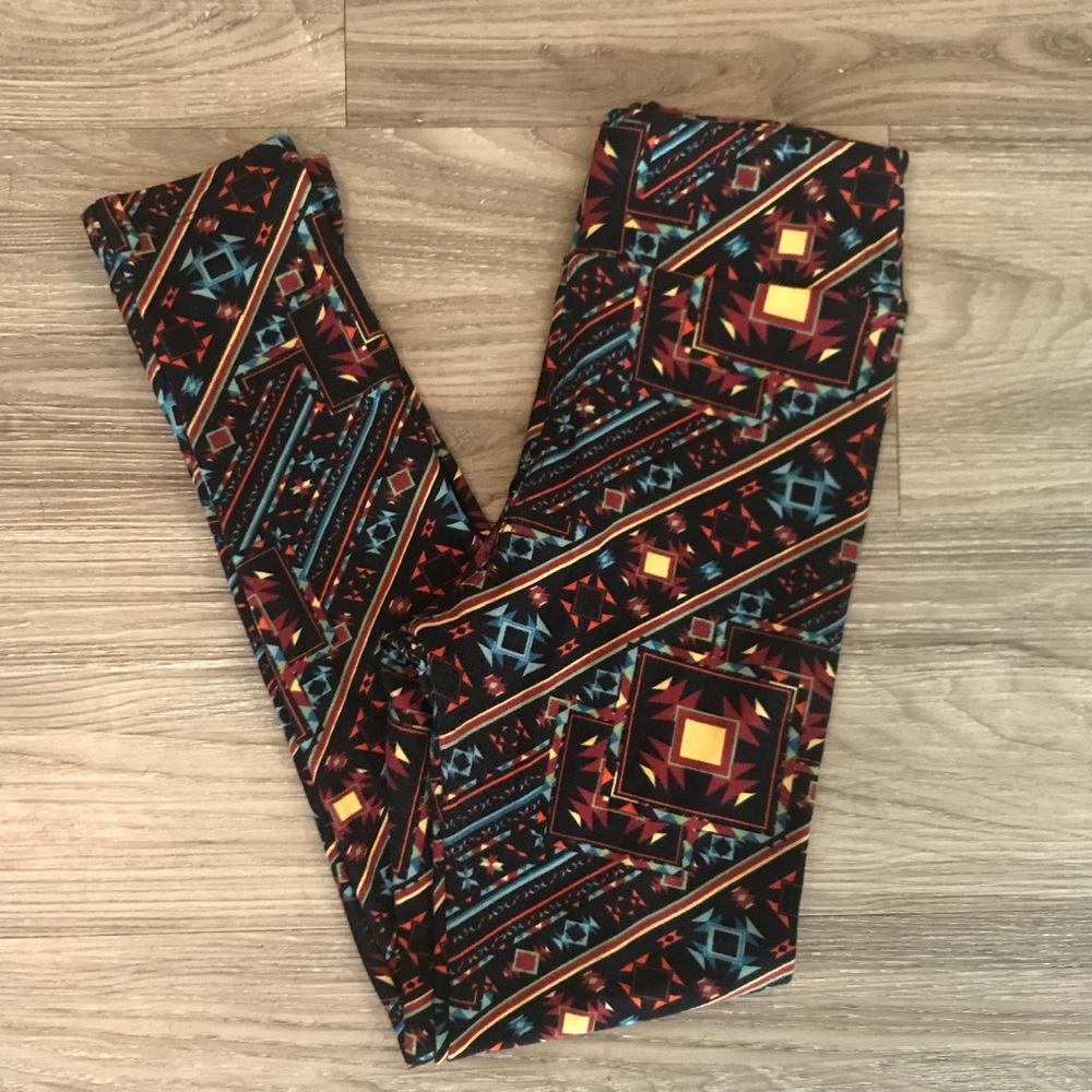 LuLaRoe Multi-Color Leggings